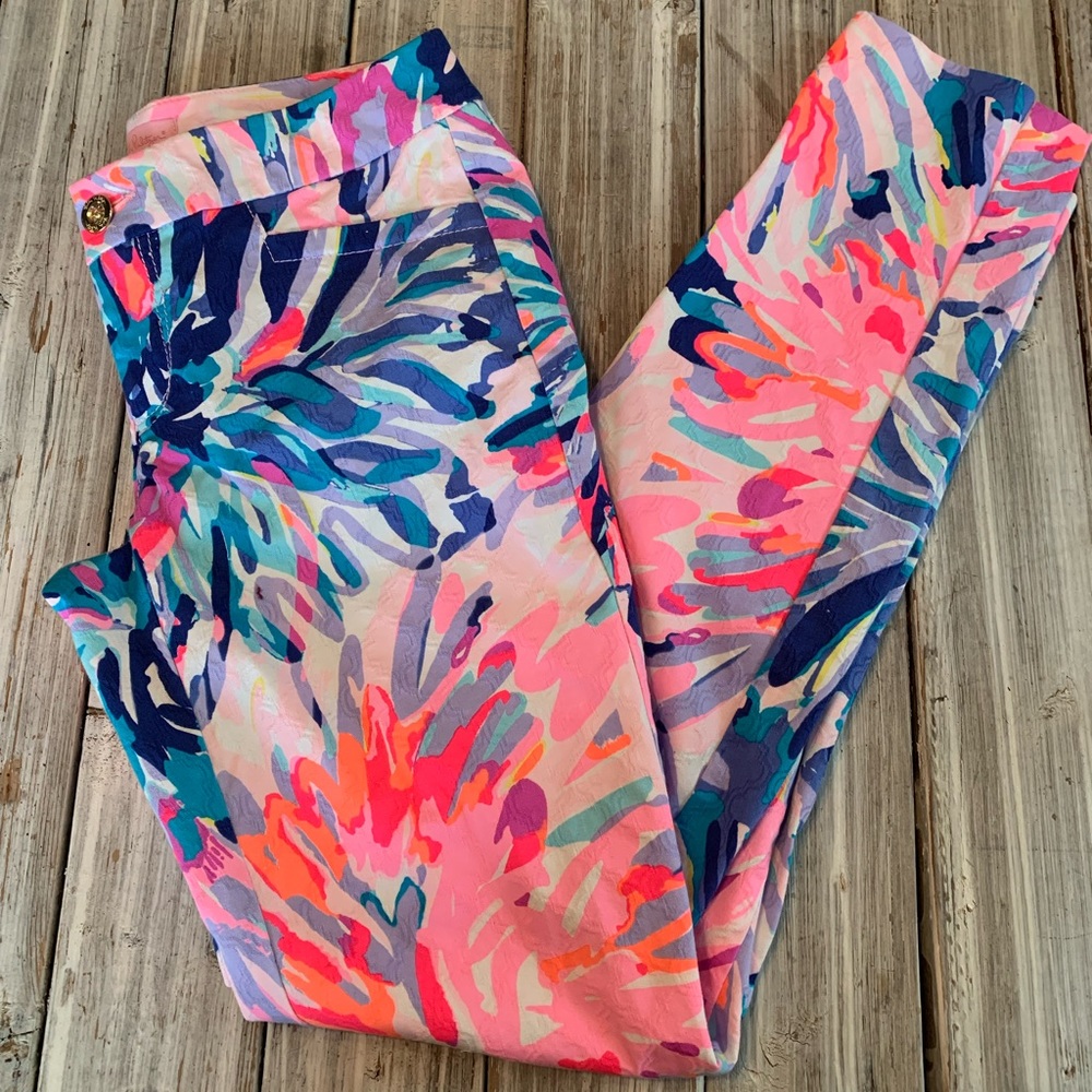 Lilly Pulitzer Multicolor Skinny Pants